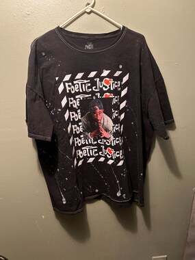 Poetic justice Tupac 3xl tshirt